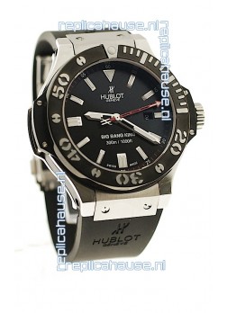 Hublot Big Bang King Swiss Replica Watch in Black PVD Bezel