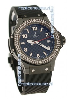 Hublot Big Bang Ceramic Diamond Swiss Quartz Watch