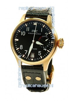 IWC Big Pilot Swiss Replica Gold Watch 