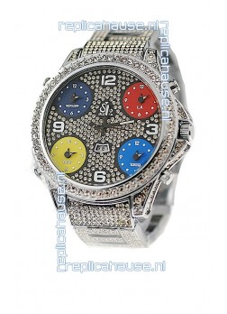 Jacob & Co Diamond Watch in Arabic Markers