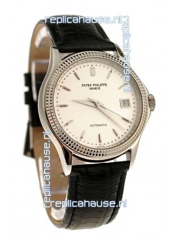 Patek Philippe Geneve Replica Watch in White Dial