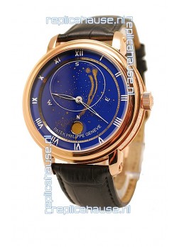Patek Philippe Grand Complications Japanese Watch in Blue Dial