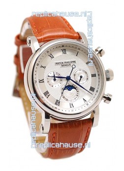 Patek Philippe Grand Complications Replica Watch in White Dial