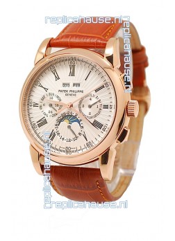 Patek Philippe Grand Complications Japanese Watch in White Dial