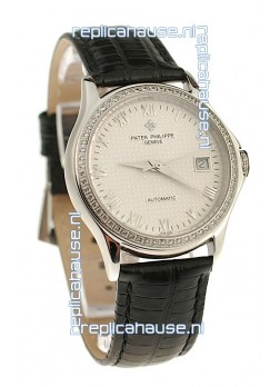 Patek Philippe Geneve Replica Watch in Roman Hour Markers