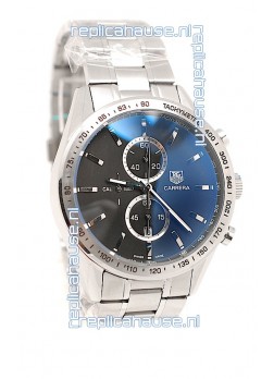 Tag Heuer Carrera Cal. 1887 Chronograph Japanese Watch in Black Dial