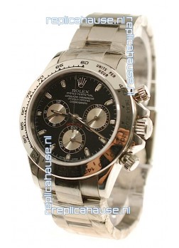 Rolex Replica Daytona Cosmograph Swiss Watch in Black Dial - 2011 Edition