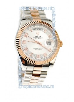 Rolex Day Date Two Tone Japanese Replica Watch