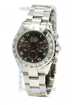 Rolex Daytona Cosmograph 2011 Edition Swiss Replica Watch in Black Dial