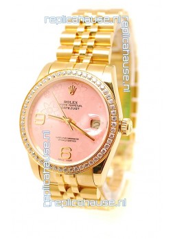 Rolex Datejust Floral Motif 2011 Edition Swiss Replica Watch
