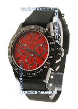 Rolex Daytona Cosmograph 2011 Edition Swiss Watch in Red Dial