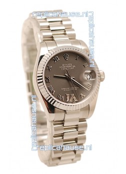 Rolex Oyster Perpetual Datejust Diamonds VI Swiss Replica Watch -36MM