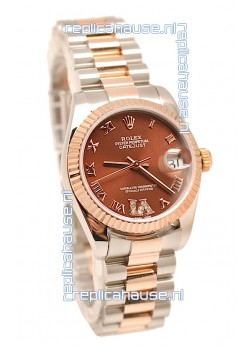 Rolex Oyster Perpetual Datejust Diamonds VI Swiss Replica Watch -36MM