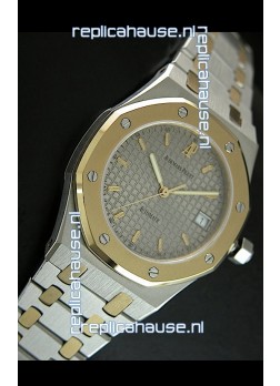 Audemars Piguet Royal Oak Swiss Watch Two Tone Gold/Steel Plating - MIRROR REPLICA