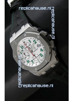 Audemars Piguet Royal Oak Offshore Pride of Mexico Swiss Watch - Secs hands at 12 O'Clock