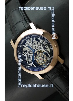 Audemars Piguet Jules Audemars Tourbillon Swiss Watch in Pink Gold