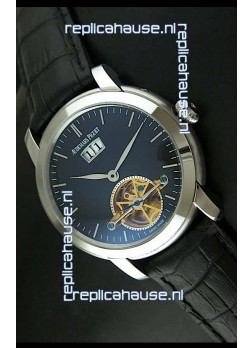 Audemars Piguet Jules Tourbillon Japanese Replica Watch in Dark Blue Dial