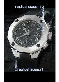 Baume & Mercier Riveria Swiss Watch in Black Dial