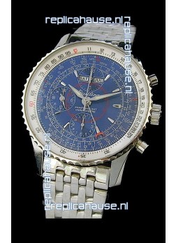 Breitling Navitimer World Swiss Replica Watch in Blue Dial