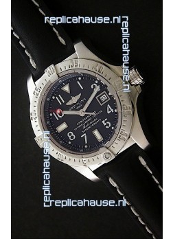 Breitling Avenger Seawolf Swiss Replica Watch in Black Dial