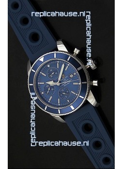 Breitling Superocean Swiss Replica Watch in Blue Dial