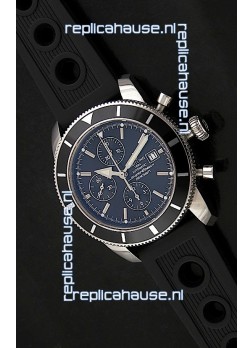 Breitling Superocean Swiss Replica Watch in Black Dial