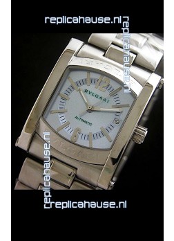 Bvlgari Assioma Japanese Automatic Watch in Blue Dial