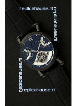 Bvlgari Sotirio Japanese Replica Automatic Watch in Blue Dial