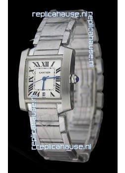 Cartier Tank Fracaise Swiss Replica Automatic Watch Ladies Size