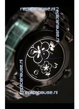 Cartier Pasha de Ladies Replica Watche in Black Dial