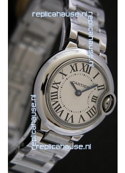 Cartier Ballon Bleu de Swiss Replica Watch in White Dial