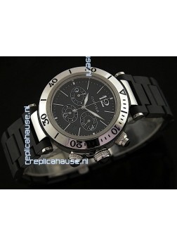 Cartier De Pasha Japanese Replica Watch in White Dial