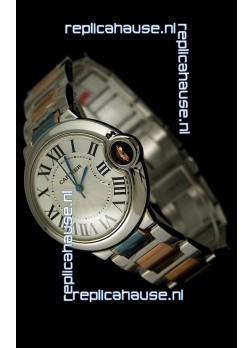 Ballon De Bleu Cartier Two tone Pink Gold Swiss Watch