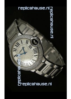 Ballon De Bleu Cartier Steel Casing Swiss Watch