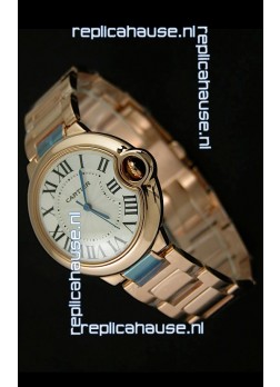 Ballon De Bleu Cartier Pink Gold Swiss Watch