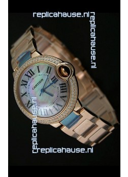 Cartier Balon de Swiss Replica Watch in Rainbow Dial