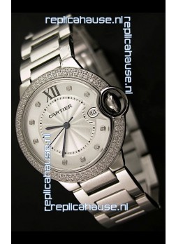 Balon Bleu de Cartier Mens Japanese Watch in Steel