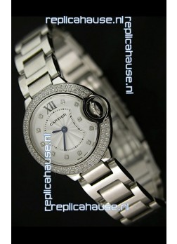 Balon Bleu de Cartier Ladies Japanese Watch in Steel