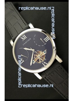 Cartier Calibre de Swiss Tourbillon Steel Watch