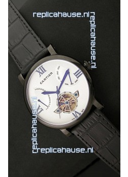 Cartier Calibre de Tourbillon PVD Swiss Watch
