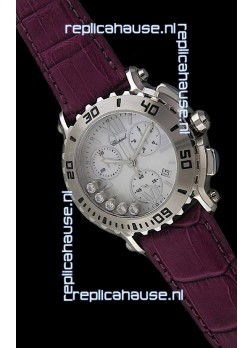 Chopard Happy Sport Swiss Replica Watch in White Dial