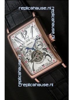 Franck Muller Tourbillon Japanese Replica Watch in White Dial