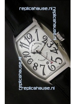 Franck Muller Casa Blanca Japanese Replica Watch in White Dial
