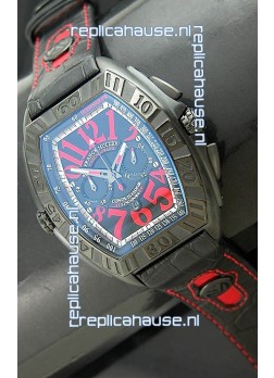 Franck Muller SingaporeGP Series 2009 Japanese Replica Watch in Blue Dial