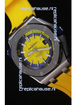 Audemars Piguet Royal Oak New Diver 1:1 Swiss Replica Watch in Yellow