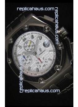 Audemars Piguet Royal Oak Offshore Juan Pablo Montoya Swiss Watch 3120 Movement White Dial - 1:1 Mirror