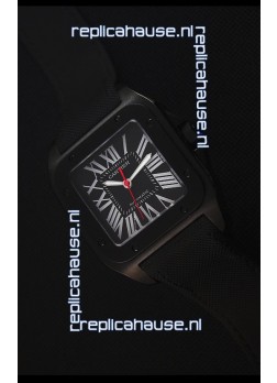 Cartier Santos DLC Swiss Replica Watch 38.5MM