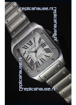 Cartier Santos 100 42MM Swiss Casing Watch with Japanese Movement 