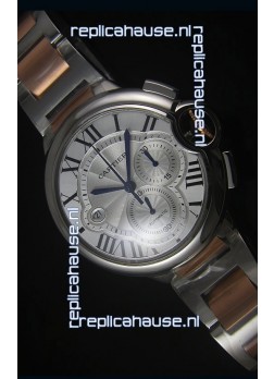 Ballon De Cartier Chronograph in Rose Gold Two Tone Case - 1:1 Mirror Replica