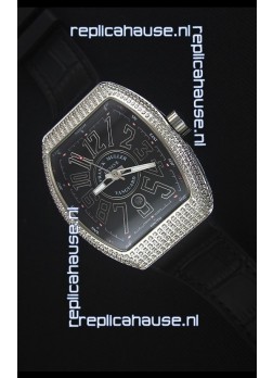Franck Muller Vanguard Swiss Replica Watch in Stainless Steel Case